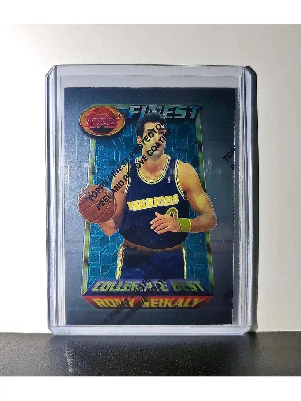 Rony Seikaly 1994-95 Topps Finest #233 Collegiate Best